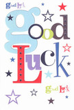 The spirit of encouragement and belonging shines through in this bold, cheerful good luck card, perfect for moments of celebration in North Woolwich. The phrase 'Good Luck' is fashioned in a medley of styles-oversized, airy blue strokes accentuating letters interwoven with deep reds, soft greens, and rich purple accents. Stars of all shapes and sizes dance in navy, lilac, lemon, and sky-blue across the pristine white background, creating a whimsical effect reminiscent of fireworks by the Thames or night skies above King George V Park. The flat, velvety texture echoes the satisfaction of holding a freshly arranged bouquet, blending quality craftsmanship with heartfelt intention. Thoughtfully designed for new beginnings-be it a first day at work, university send-off, or an important audition-this card captures the optimism, warmth, and supportive magic found among neighbours here in North Woolwich, making every wish feel truly special.